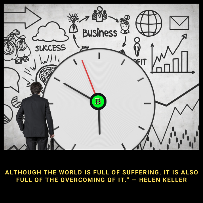 Although the world is full of suffering, it is also full of the overcoming of it." — Helen Keller