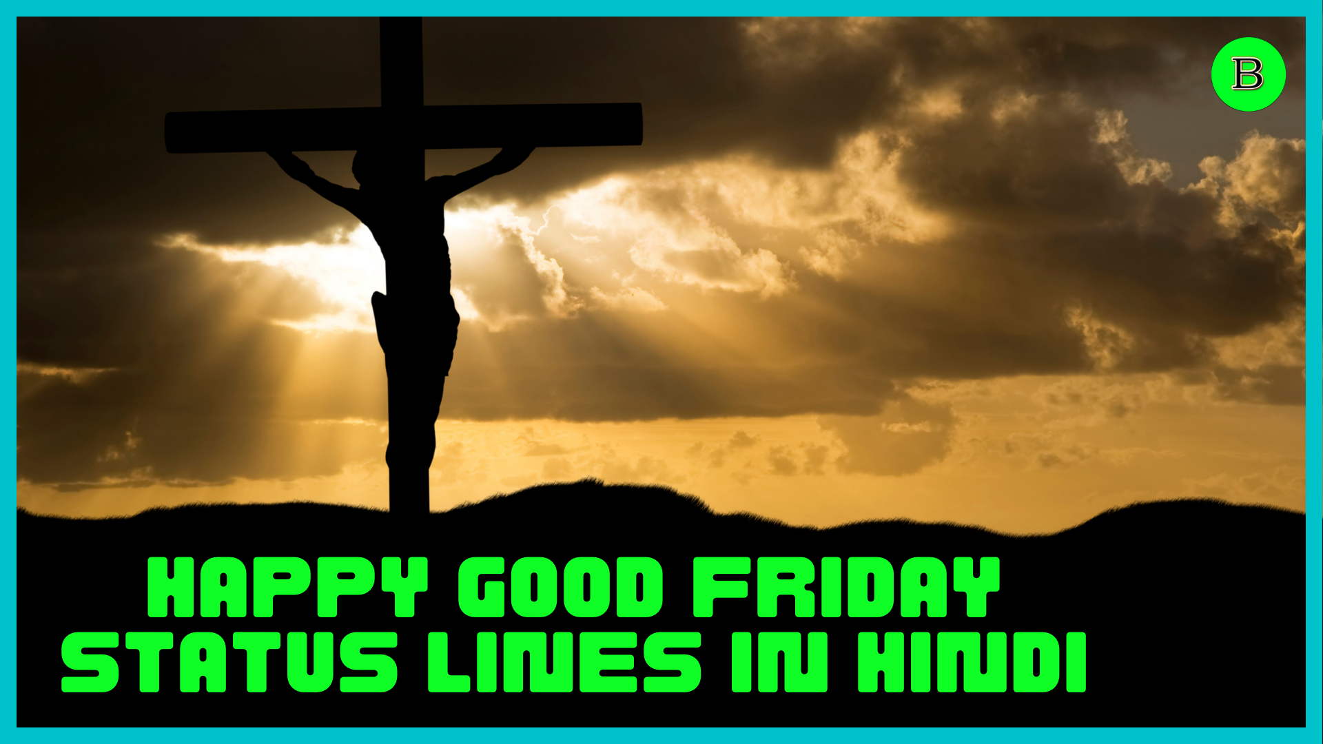 Happy Good Friday Status Lines in Hindi