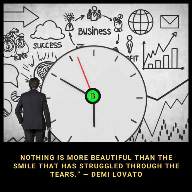 Nothing is more beautiful than the smile that has struggled through the tears.” — Demi Lovato
