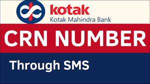 CRN Number for Kotak Mahindra Bank via SMS