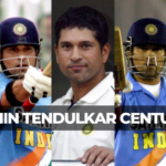 Sachin Tendulkar centuries