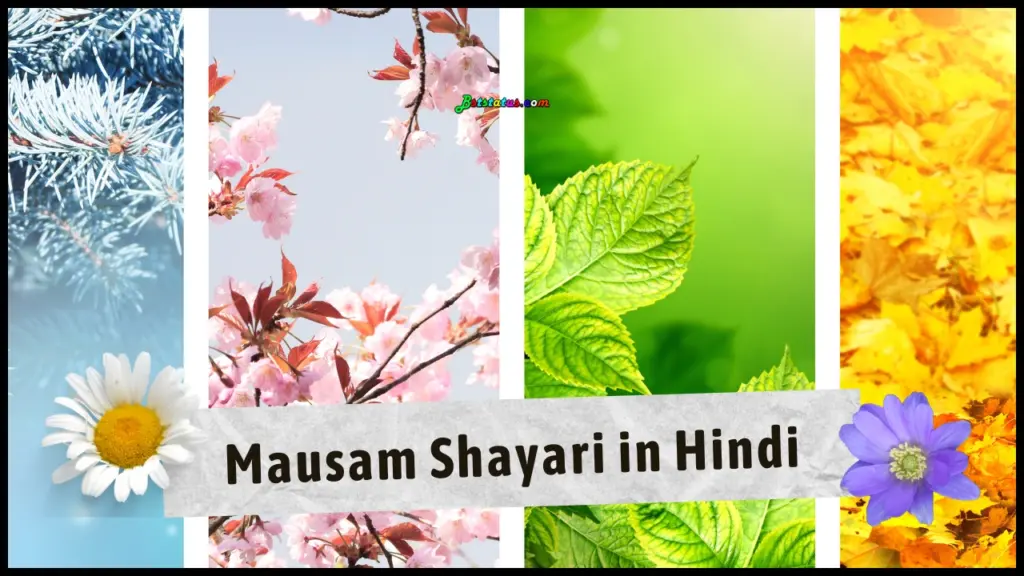 Mausam Shayari in Hindi