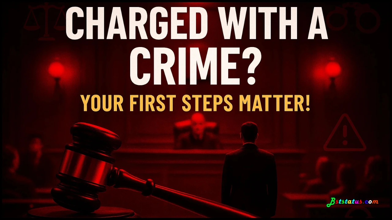 The Critical First Steps to Take After Being Charged with a Serious Crime